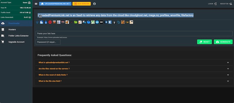 UploadedPremiumLink.net